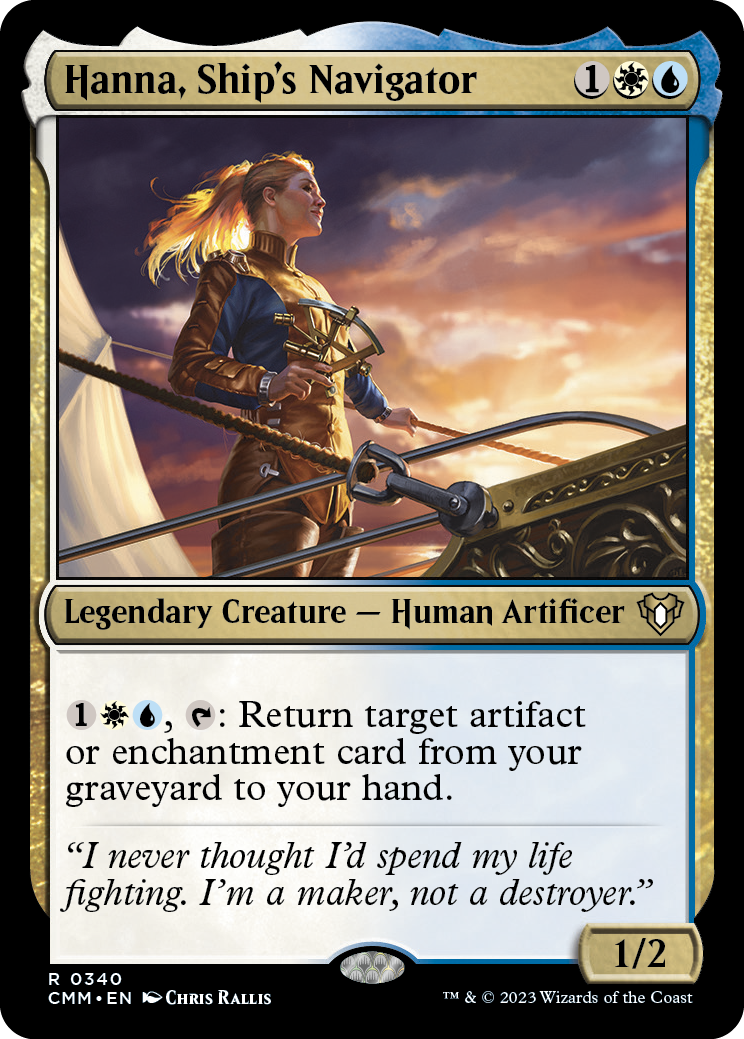 Hanna, Ship's Navigator [Commander Masters] | Gamer Loot