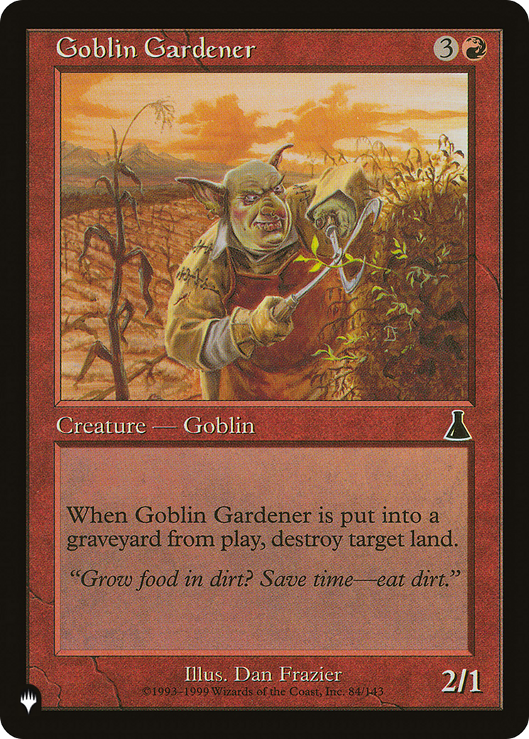 Goblin Gardener [The List Reprints] | Gamer Loot