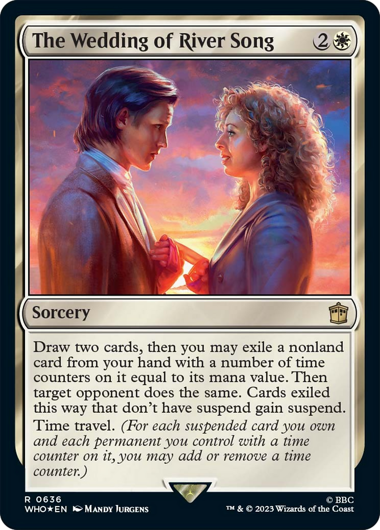 The Wedding of River Song (Surge Foil) [Doctor Who] | Gamer Loot