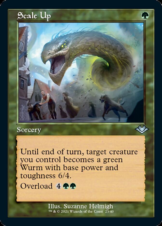 Scale Up (Retro Foil Etched) [Modern Horizons] | Gamer Loot