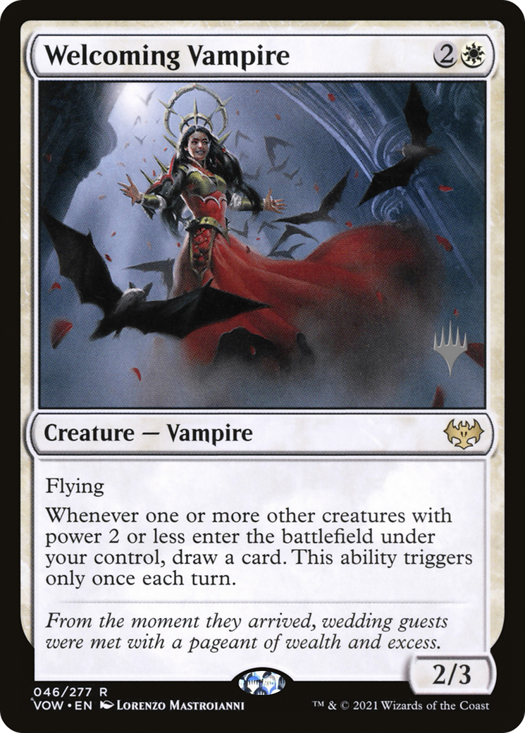 Welcoming Vampire (Promo Pack) [The Brothers' War Promos] | Gamer Loot