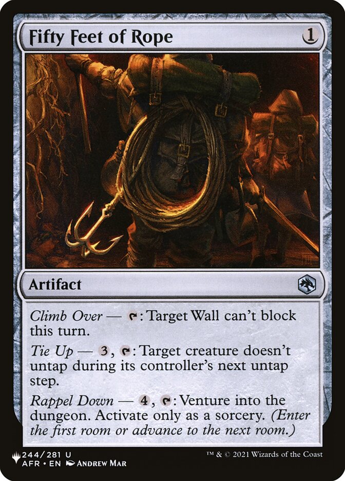 Fifty Feet of Rope [The List] | Gamer Loot