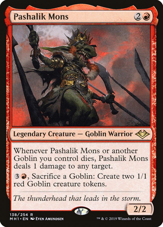 Pashalik Mons [Modern Horizons] | Gamer Loot