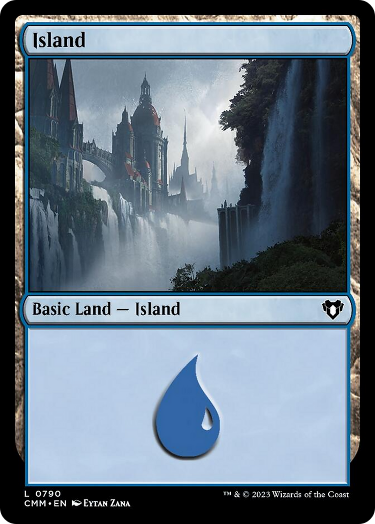 Island (790) [Commander Masters] | Gamer Loot