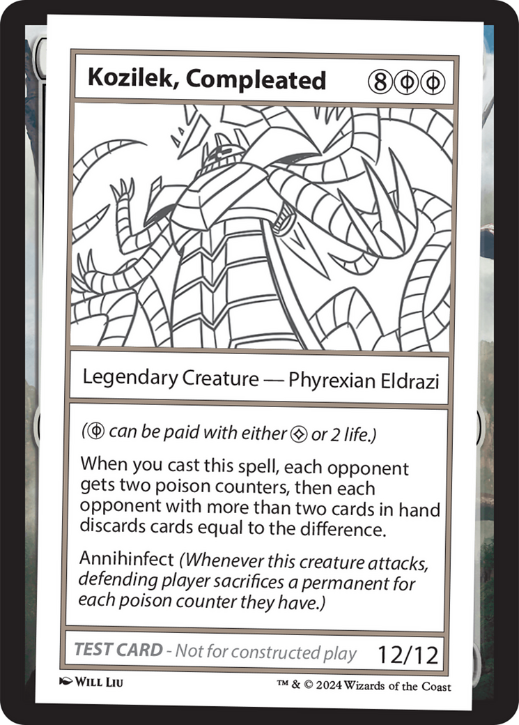 Kozilek, Completed [Mystery Booster 2 Playtest Cards] | Gamer Loot