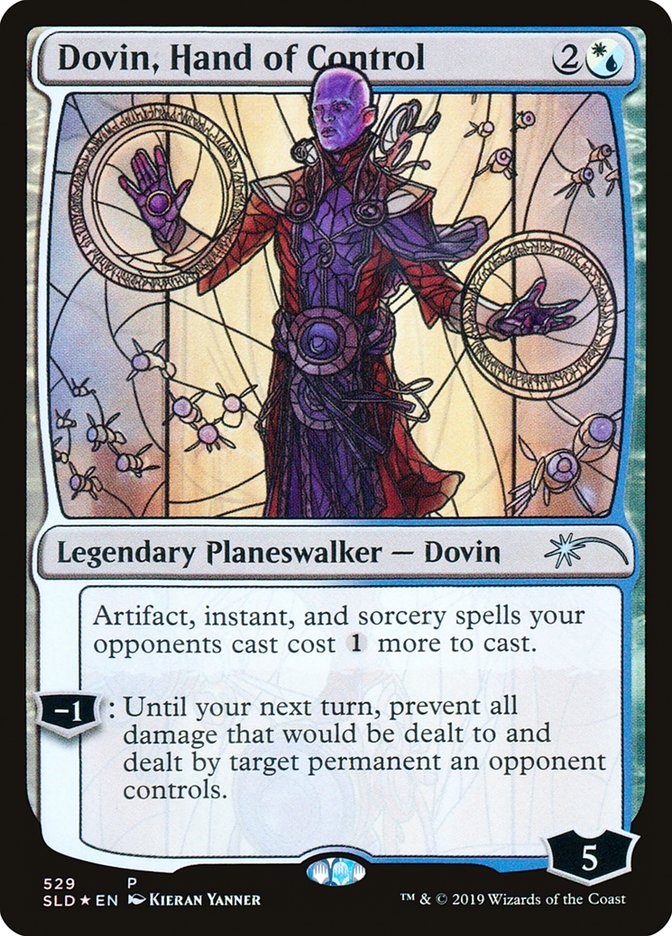 Dovin, Hand of Control (Stained Glass) [Secret Lair Drop Promos] | Gamer Loot