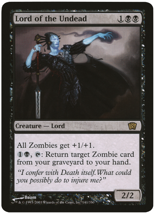 Lord of the Undead (Oversized) [Eighth Edition Box Topper] | Gamer Loot