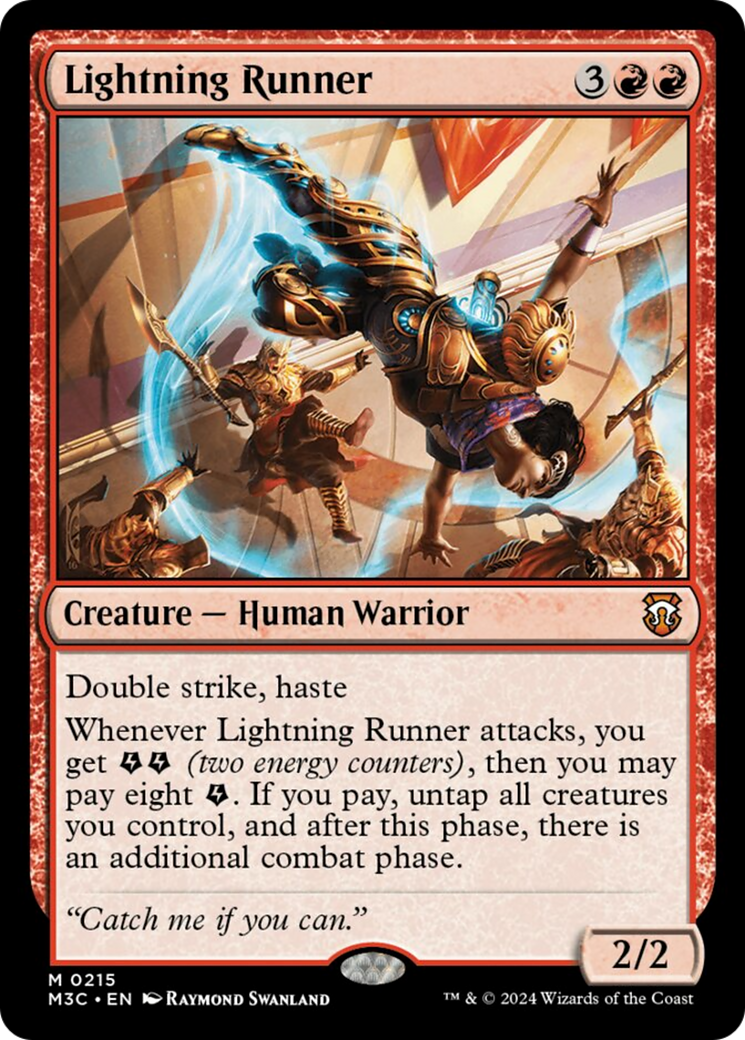 Lightning Runner [Modern Horizons 3 Commander] | Gamer Loot