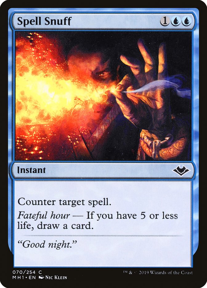 Spell Snuff [Modern Horizons] | Gamer Loot