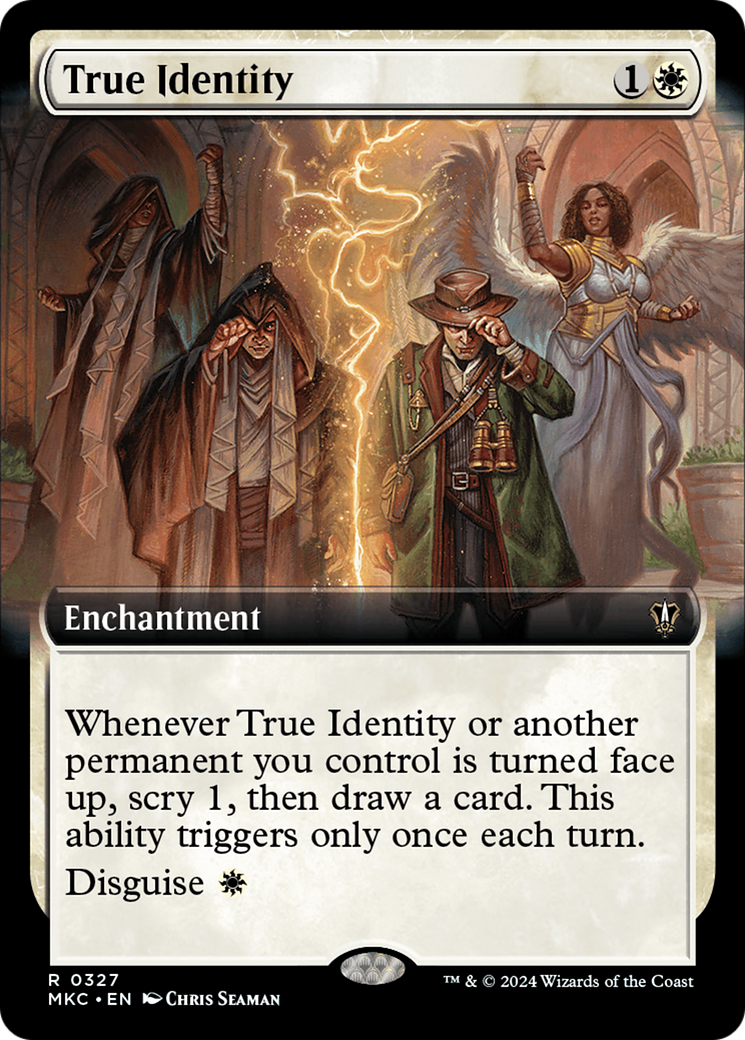 True Identity (Extended Art) [Murders at Karlov Manor Commander] | Gamer Loot