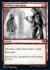 Faithless Salvaging (Sketch) [Modern Horizons 2] | Gamer Loot