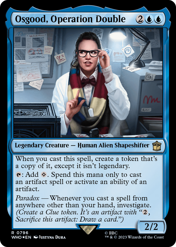 Osgood, Operation Double (Surge Foil) [Doctor Who] | Gamer Loot