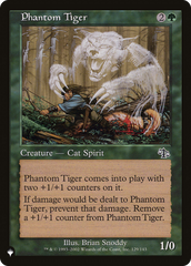 Phantom Tiger [The List Reprints] | Gamer Loot