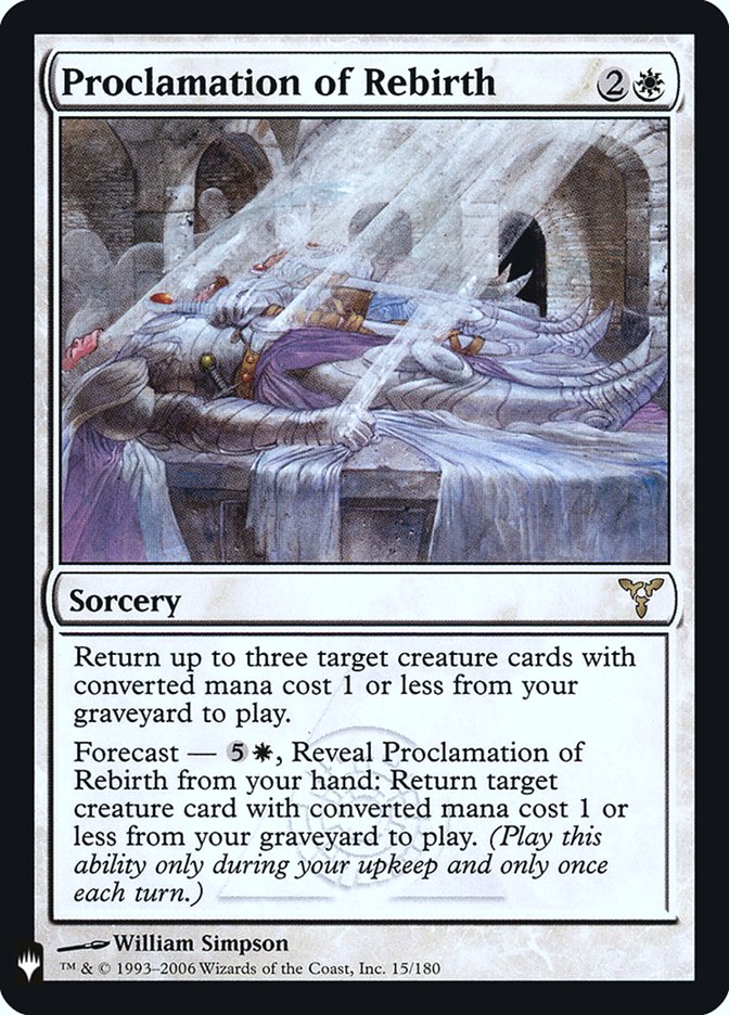 Proclamation of Rebirth [Mystery Booster] | Gamer Loot