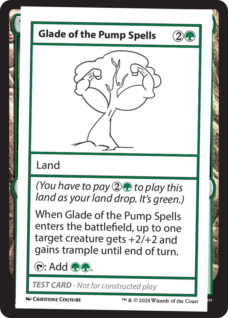 Glade of the Pump Spells [Mystery Booster 2 Playtest Cards] | Gamer Loot