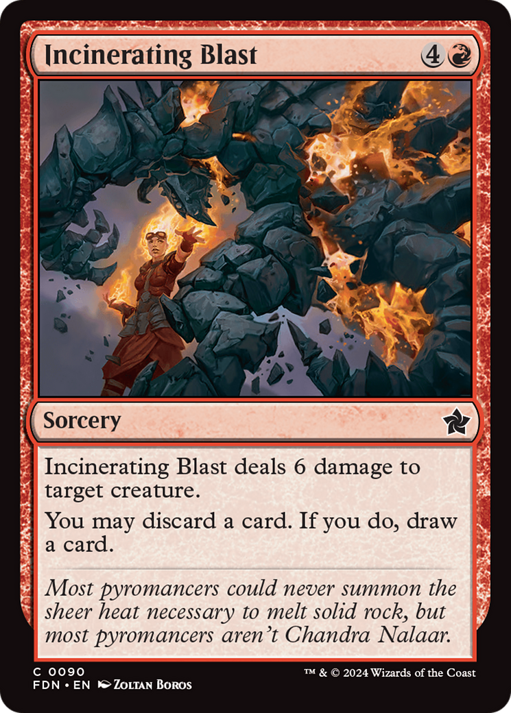 Incinerating Blast [Foundations] | Gamer Loot