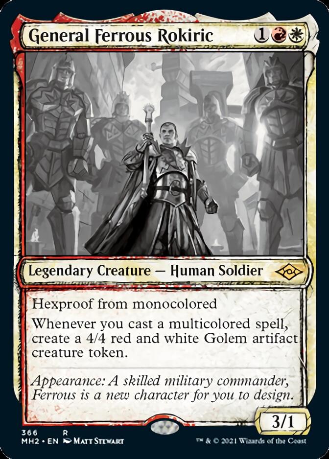 General Ferrous Rokiric (Sketch) [Modern Horizons 2] | Gamer Loot
