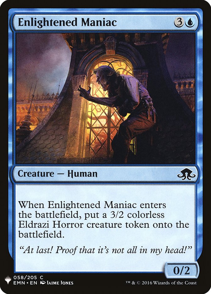 Enlightened Maniac [Mystery Booster] | Gamer Loot