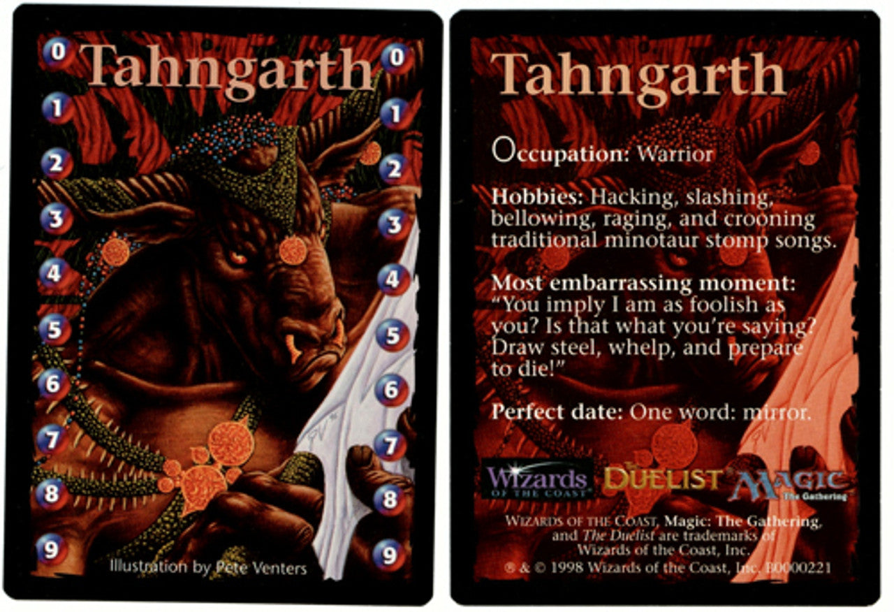 Tahngarth Life Counter Token [Media Promos] | Gamer Loot