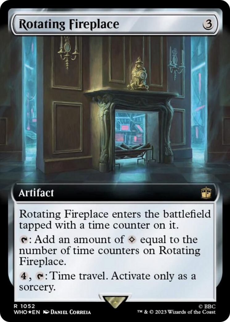 Rotating Fireplace (Extended Art) (Surge Foil) [Doctor Who] | Gamer Loot