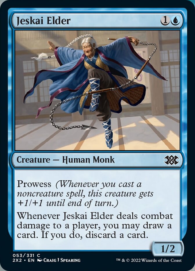 Jeskai Elder [Double Masters 2022] | Gamer Loot