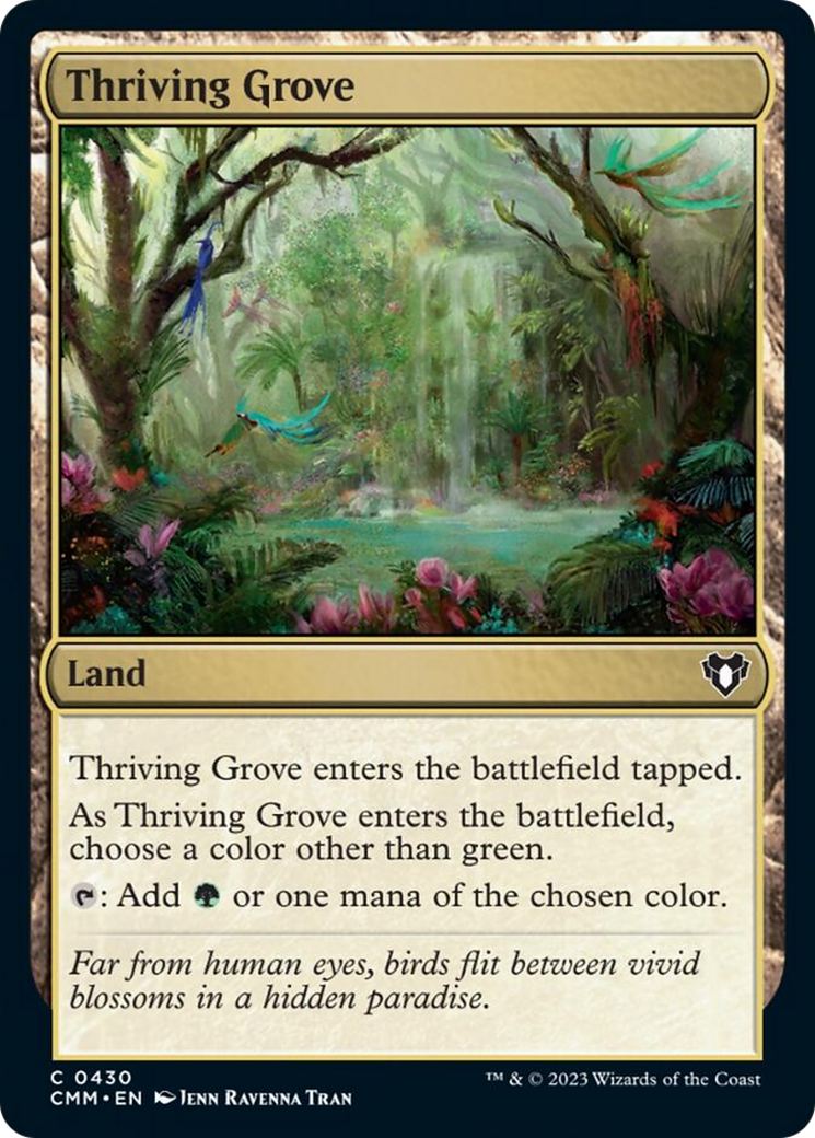 Thriving Grove [Commander Masters] | Gamer Loot