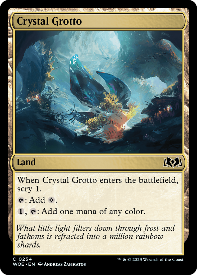 Crystal Grotto [Wilds of Eldraine] | Gamer Loot