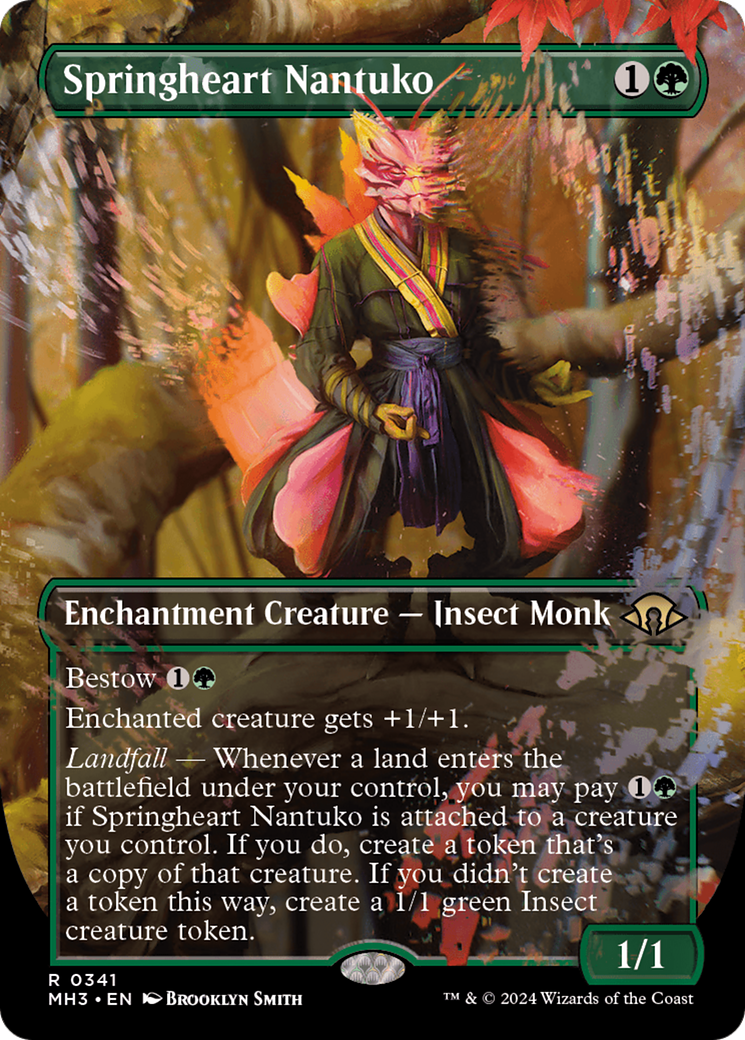 Springheart Nantuko (Borderless) [Modern Horizons 3] | Gamer Loot