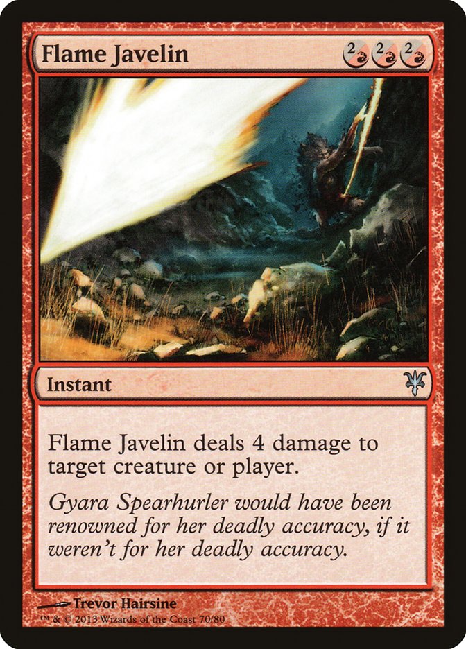 Flame Javelin [Duel Decks: Sorin vs. Tibalt] | Gamer Loot