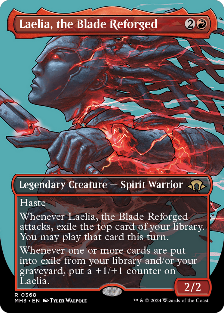 Laelia, the Blade Reforged (Borderless) [Modern Horizons 3] | Gamer Loot