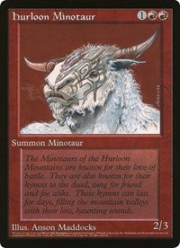 Hurloon Minotaur (Oversized) [Oversize Cards] | Gamer Loot