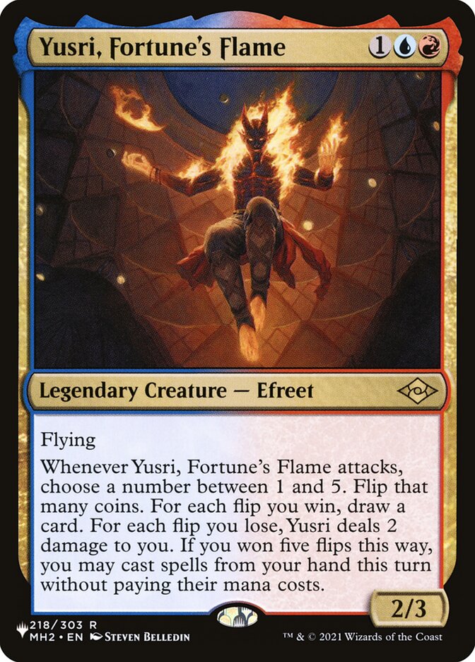 Yusri, Fortune's Flame [Secret Lair: Heads I Win, Tails You Lose] | Gamer Loot