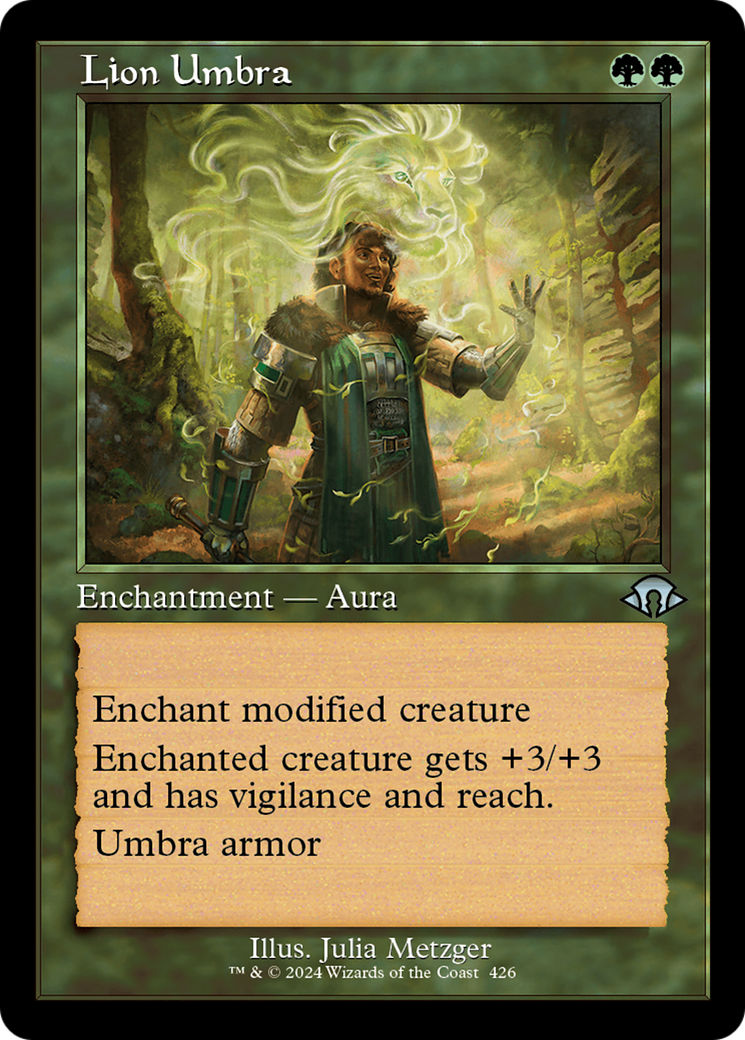 Lion Umbra (Retro Frame) [Modern Horizons 3] | Gamer Loot