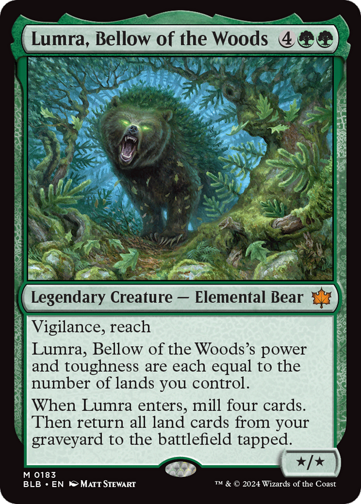 Lumra, Bellow of the Woods [Bloomburrow] | Gamer Loot