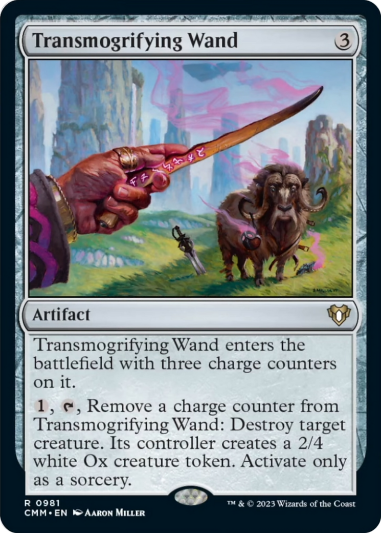 Transmogrifying Wand [Commander Masters] | Gamer Loot