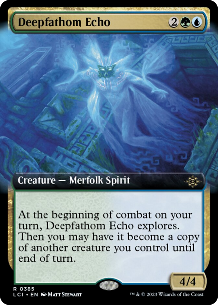 Deepfathom Echo (Extended Art) [The Lost Caverns of Ixalan] | Gamer Loot