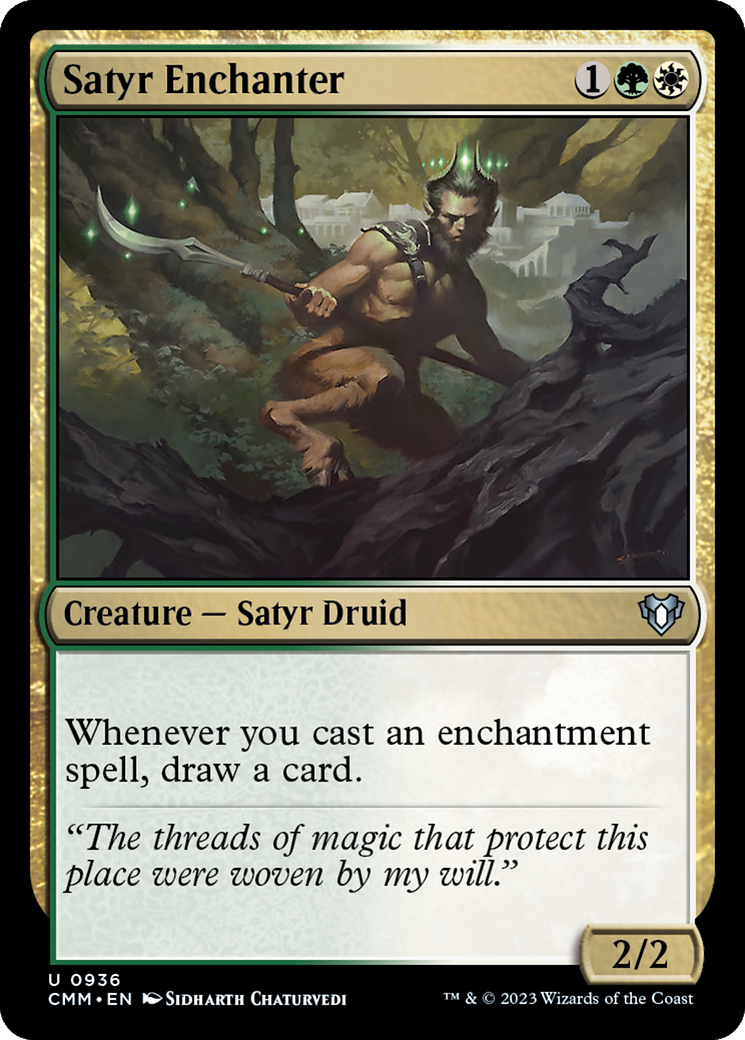 Satyr Enchanter [Commander Masters] | Gamer Loot