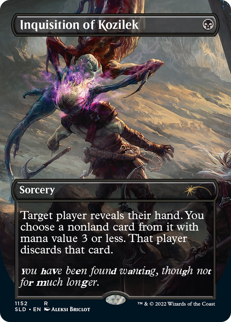 Inquisition of Kozilek (Borderless) [Secret Lair Drop Series] | Gamer Loot