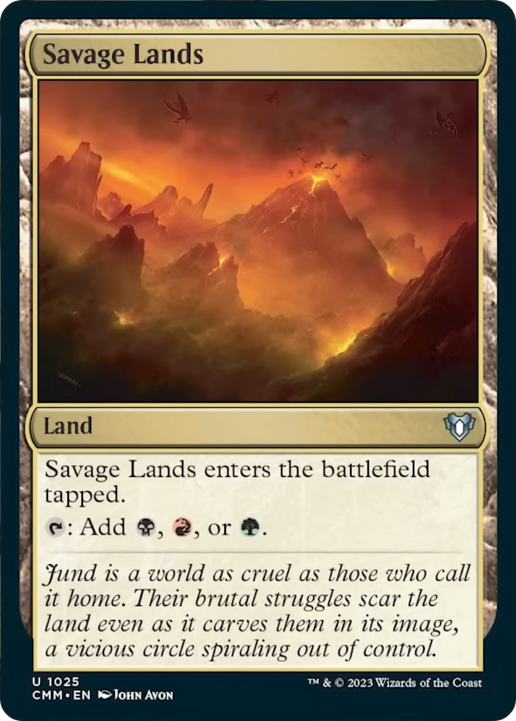 Savage Lands [Commander Masters] | Gamer Loot