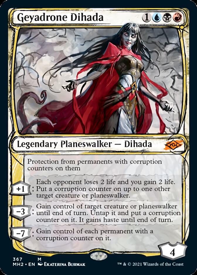 Geyadrone Dihada (Sketch) [Modern Horizons 2] | Gamer Loot