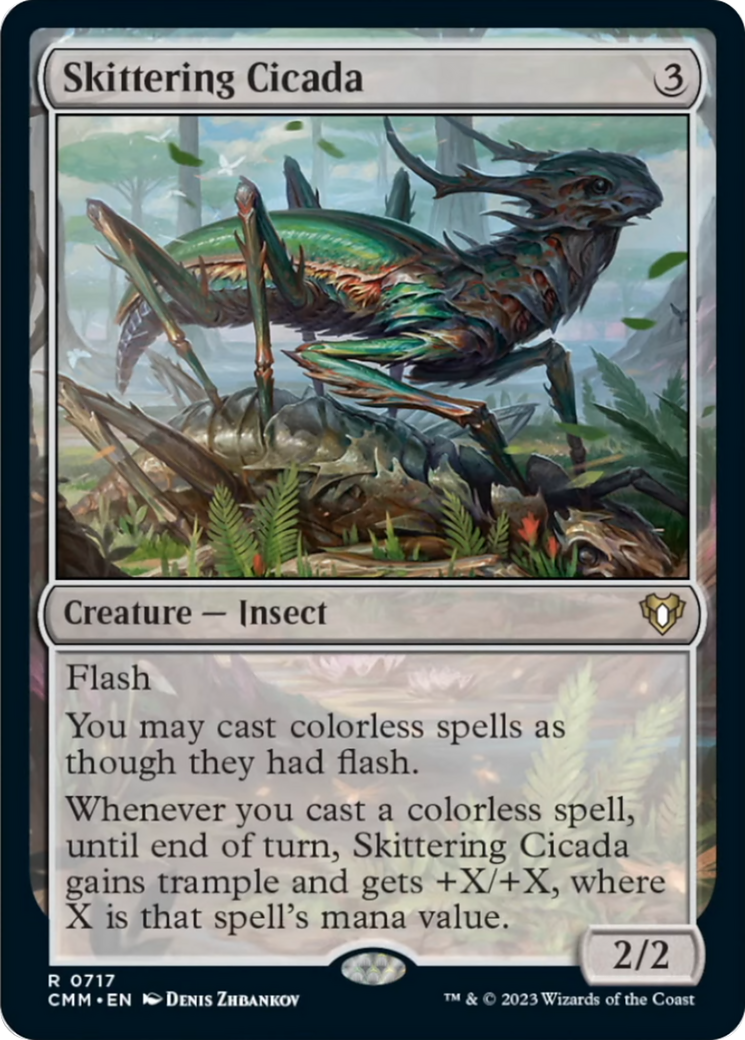 Skittering Cicada [Commander Masters] | Gamer Loot