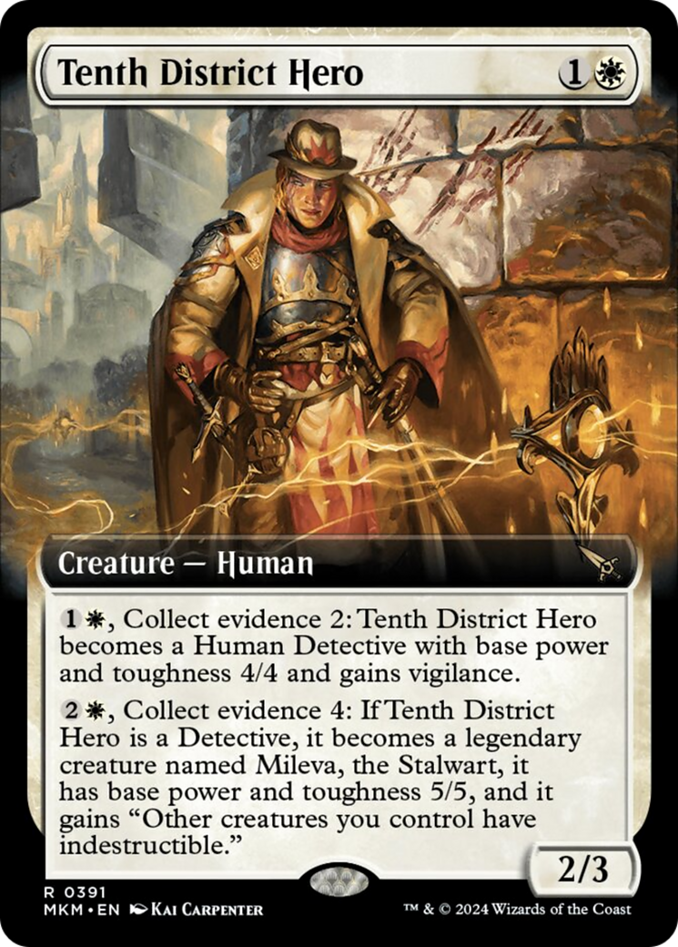 Tenth District Hero (Extended Art) [Murders at Karlov Manor] | Gamer Loot