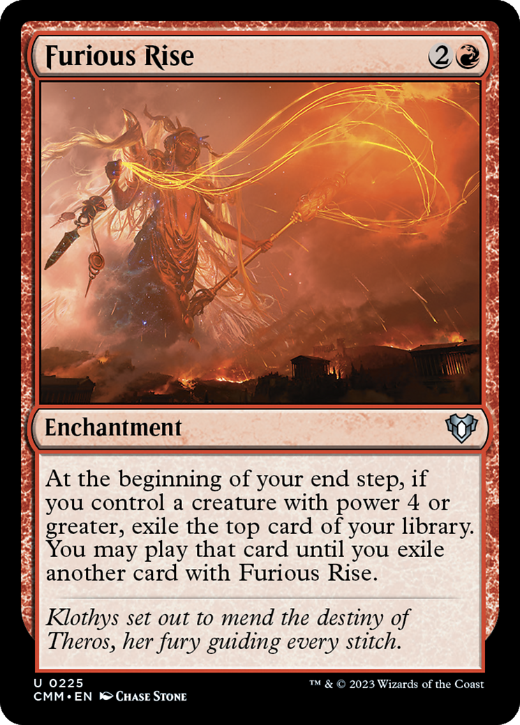 Furious Rise [Commander Masters] | Gamer Loot