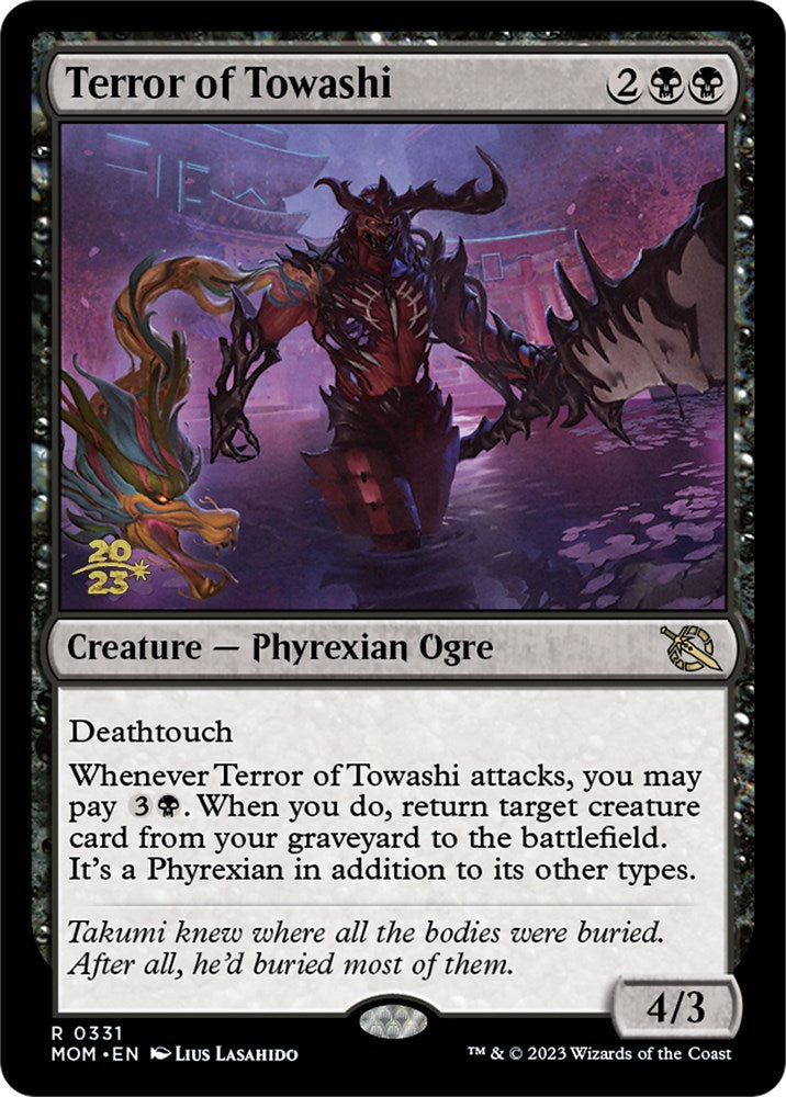 Terror of Towashi [March of the Machine Prerelease Promos] | Gamer Loot