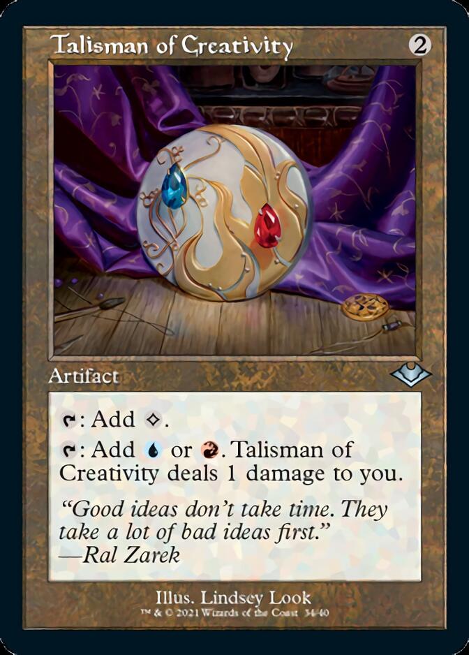 Talisman of Creativity (Retro) [Modern Horizons] | Gamer Loot