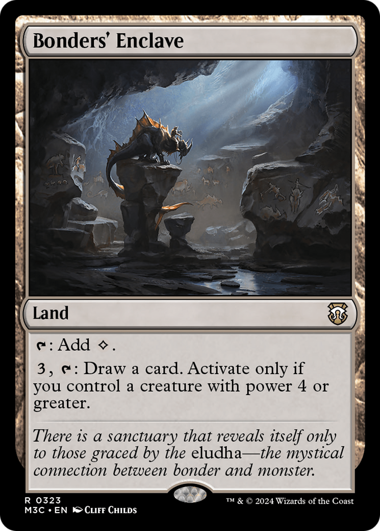 Bonders' Enclave (Ripple Foil) [Modern Horizons 3 Commander] | Gamer Loot