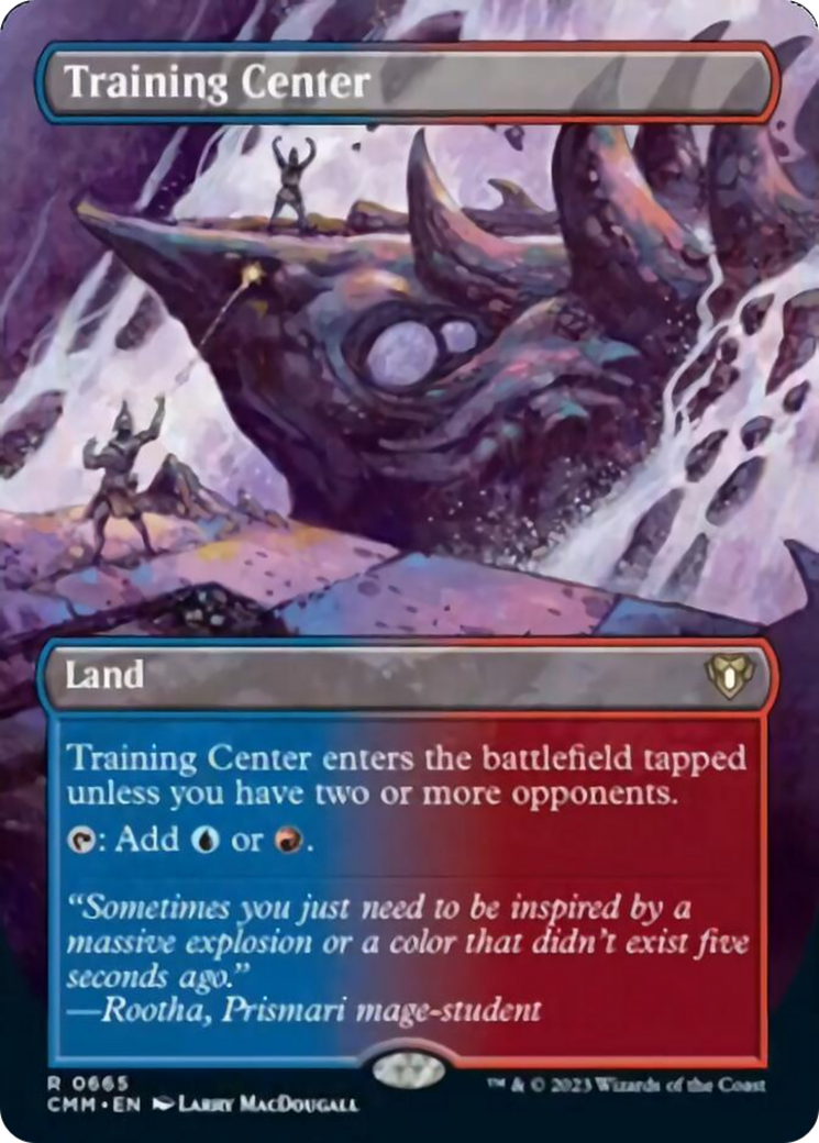 Training Center (Borderless Alternate Art) [Commander Masters] | Gamer Loot