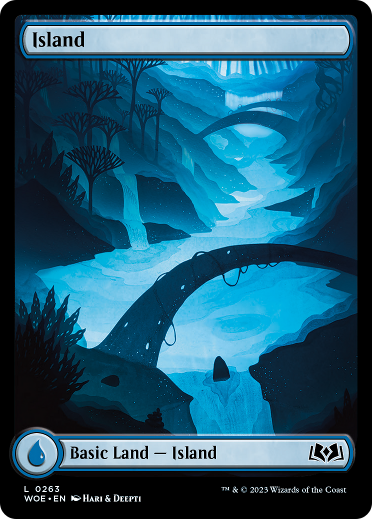 Island (263) (Full-Art) [Wilds of Eldraine] | Gamer Loot