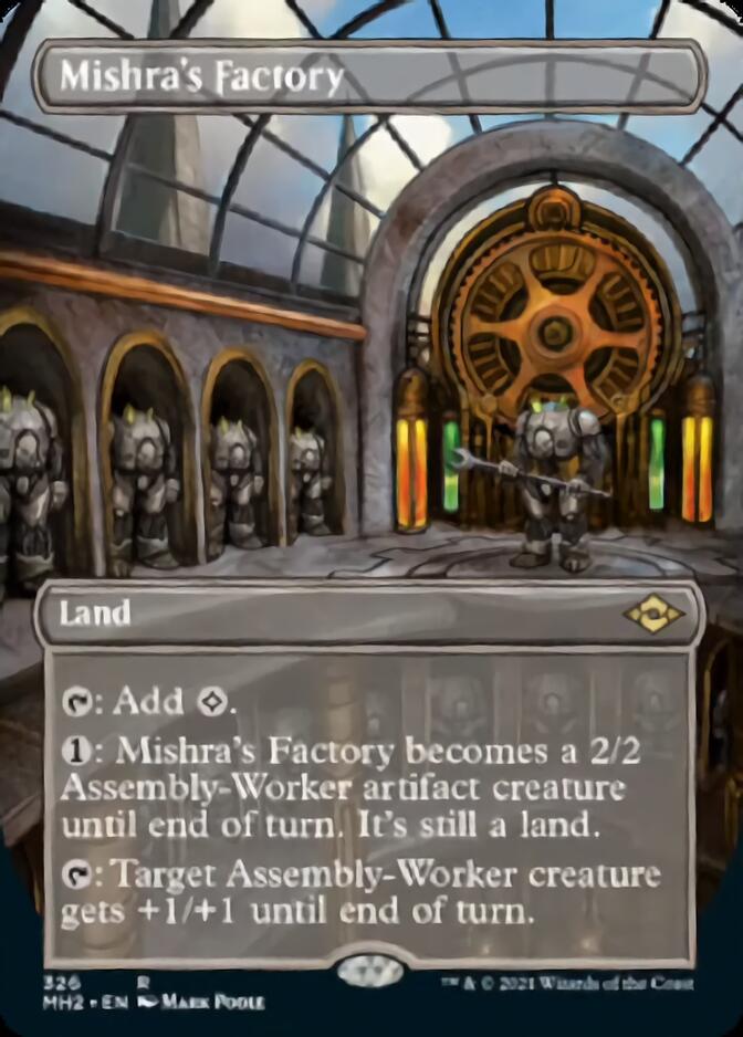 Mishra's Factory (Borderless Alternate Art) [Modern Horizons 2] | Gamer Loot