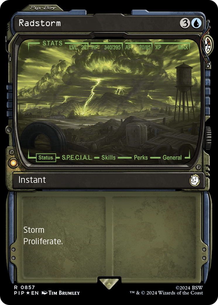 Radstorm (Showcase) (Surge Foil) [Fallout] | Gamer Loot